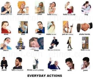 every day actions