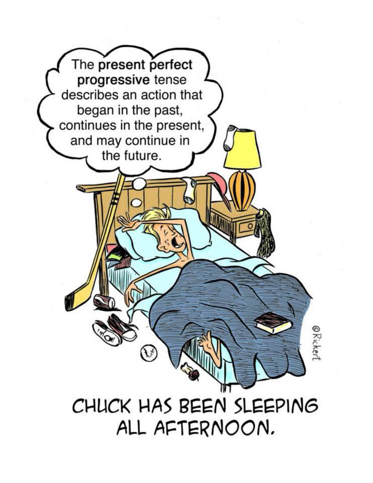 Present Perfect Continous