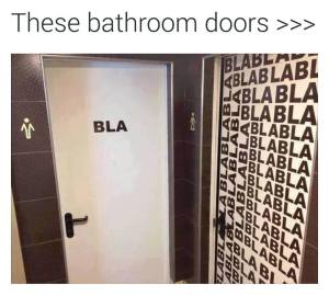 bathrooms